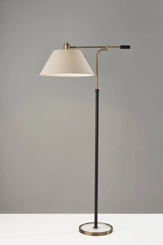 Adesso Bryson Swing-Arm Floor Lamp