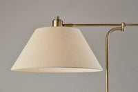 Adesso Bryson Swing-Arm Floor Lamp