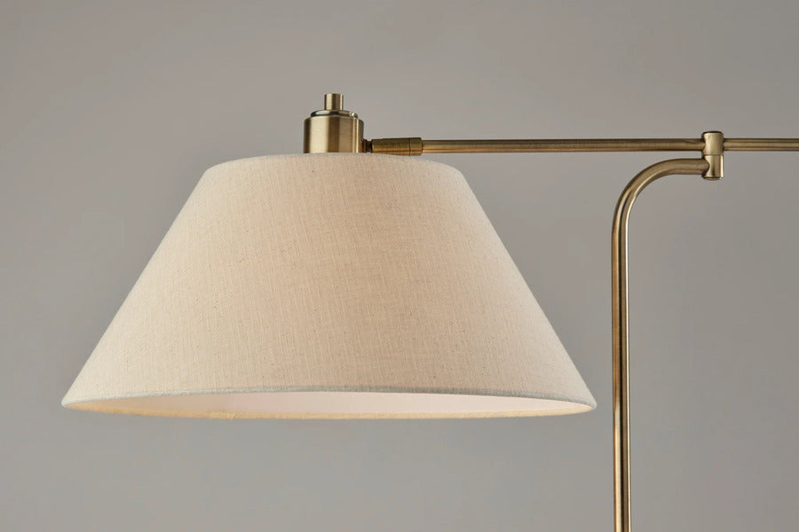 Adesso Bryson Swing-Arm Floor Lamp
