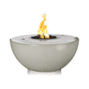 The Outdoor Plus 38" Sedona GFRC Fire & Water Bowl - 360° Spill