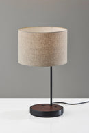 Adesso Oliver Wireless Charging Table Lamp