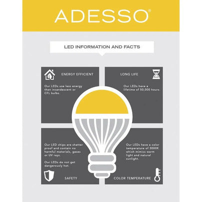 Adesso Harriet LED Wall Lamp