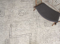 Exquisite Rugs Aldridge Handmade Hand-Knotted New Zealand Wool and Bamboo Silk Area Rug