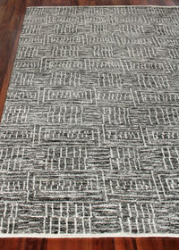 Exquisite Rugs Aldridge Handmade Hand-Knotted New Zealand Wool and Bamboo Silk Area Rug