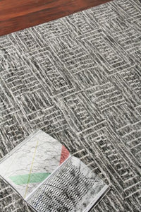 Exquisite Rugs Aldridge Handmade Hand-Knotted New Zealand Wool and Bamboo Silk Area Rug
