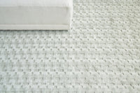 Exquisite Rugs Monroe Silk Handmade Hand Loomed Bamboo Silk and Cotton Area Rug