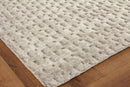 Exquisite Rugs Monroe Silk Handmade Hand Loomed Bamboo Silk and Cotton Area Rug