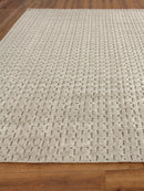 Exquisite Rugs Monroe Silk Handmade Hand Loomed Bamboo Silk and Cotton Area Rug