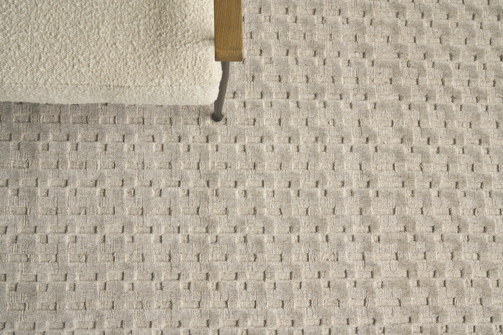Exquisite Rugs Monroe Silk Handmade Hand Loomed Bamboo Silk and Cotton Area Rug