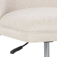 Sunpan Kenna Office Chair in Belfast Navy / Belfast Oatmeal
