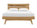 Greenington Azara Queen Platform Bed, Caramelized / Sable