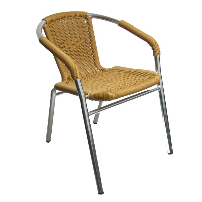 H&D Seating Stacking Patio Dining Armchair