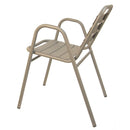 H&D Seating All Aluminum Stacking Patio Dining Chair