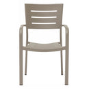 H&D Seating 7036A All Aluminum Stacking Patio Dining Chair