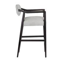 Sunpan Keagan Barstool in Saloon Light Grey