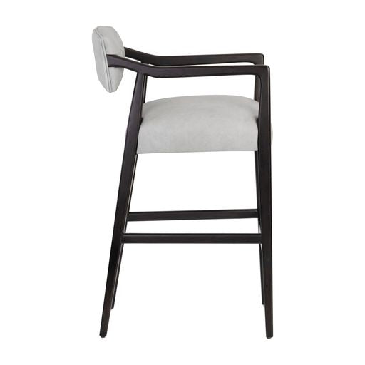 Sunpan Keagan Barstool in Saloon Light Grey