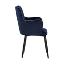 Sunpan Khai Dining Armchair - Abbington Navy - Set of Two