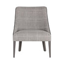 Sunpan Ragona Lounge Chair Grey Oak-Naya Check Black / Light Grey Oak-Naya Check Light Grey