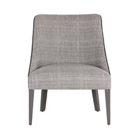Sunpan Ragona Lounge Chair Grey Oak-Naya Check Black / Light Grey Oak-Naya Check Light Grey