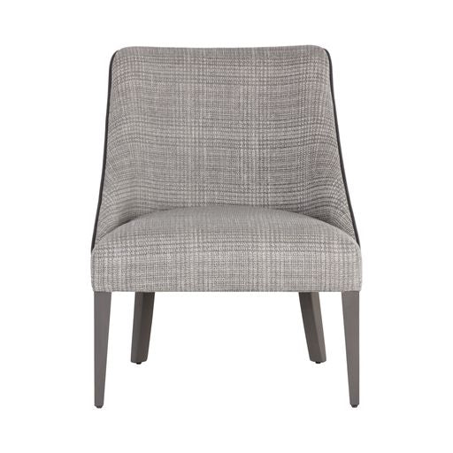 Sunpan Ragona Lounge Chair Grey Oak-Naya Check Black / Light Grey Oak-Naya Check Light Grey