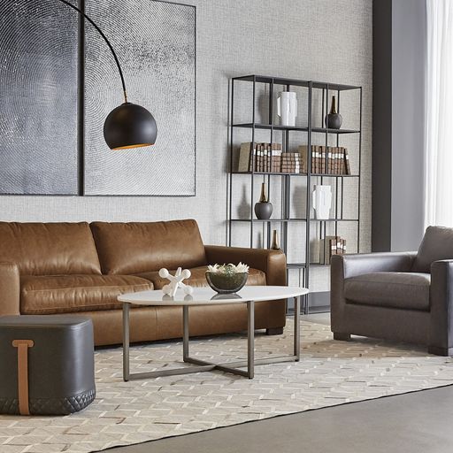 Sunpan Kiara Coffee Table Oval / Round