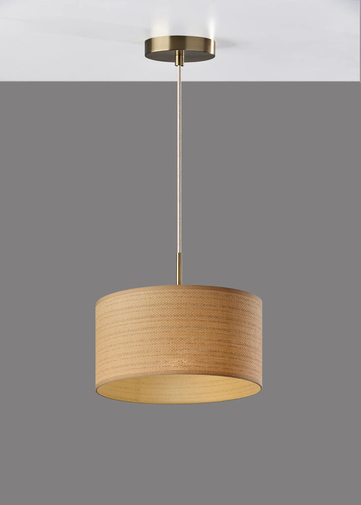 Adesso Harvest Pendant Antique Brass