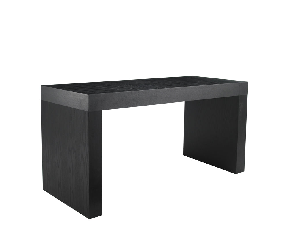 Sunpan Faro Counter Table - Black / High Gloss White