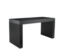 Sunpan Faro Counter Table - Black / High Gloss White