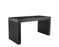 Sunpan Faro Counter Table - Black / High Gloss White