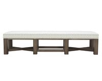 Sunpan Brixton Bench - Ivory