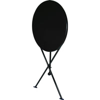 Furniture Designhouse French Cafe Round Bistro 3-leg Round Folding Bistro Table