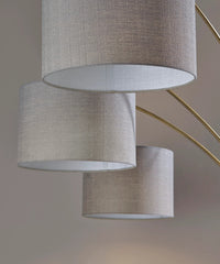 Adesso Bergen 3-Arm Arc Lamp