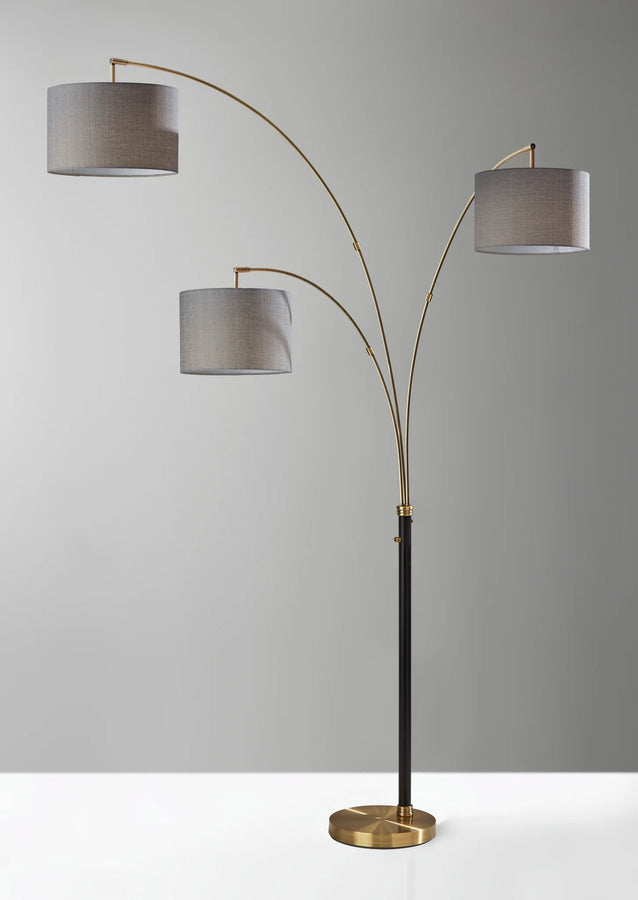 Adesso Bergen 3-Arm Arc Lamp