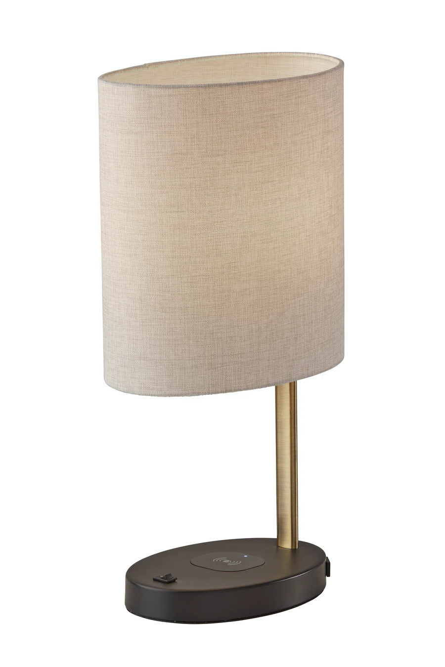 Adesso Curtis AdessoCharge Wireless Charging Table Lamp