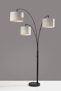 Adesso Bowery 3-Arm Arc Lamp