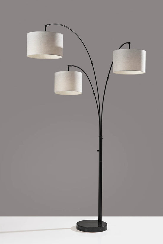 Adesso Bowery 3-Arm Arc Lamp