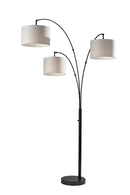 Adesso Bowery 3-Arm Arc Lamp