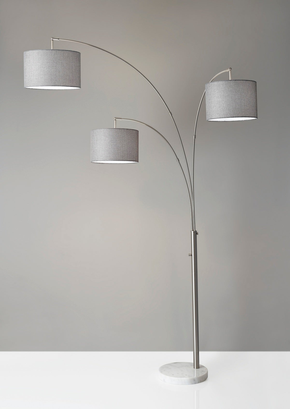 Adesso Bowery 3-Arm Arc Lamp