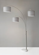 Adesso Bowery 3-Arm Arc Lamp