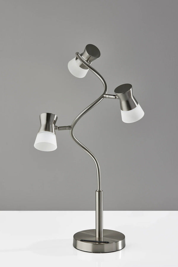 Adesso Cyrus LED Table Lamp w. Smart Switch