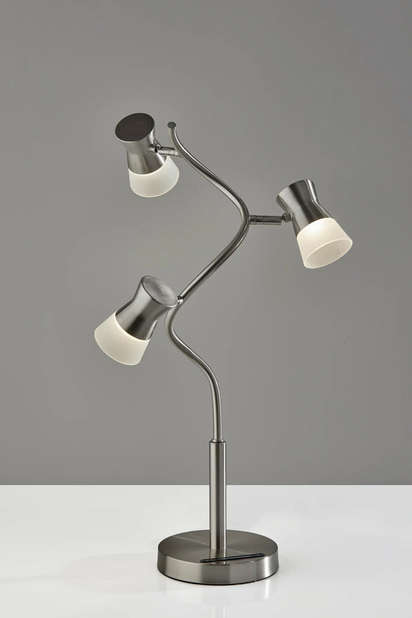 Adesso Cyrus LED Table Lamp w. Smart Switch