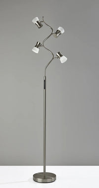 Adesso Cyrus LED Floor Lamp w. Smart Switch