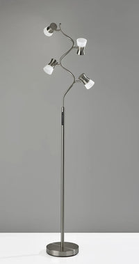 Adesso Cyrus LED Floor Lamp w. Smart Switch