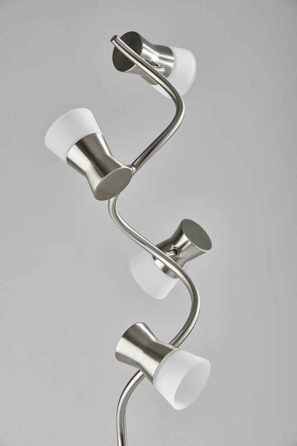 Adesso Cyrus LED Floor Lamp w. Smart Switch