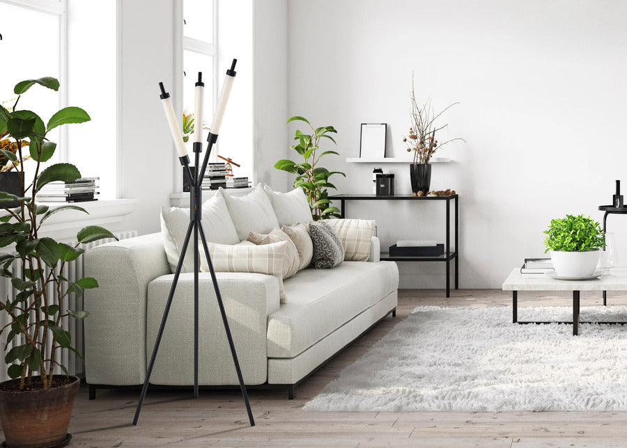 Adesso Collin LED Color Changing 3 Light Floor Lamp
