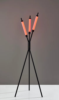 Adesso Collin LED Color Changing 3 Light Floor Lamp