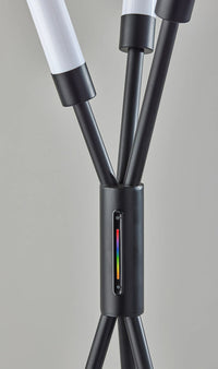 Adesso Collin LED Color Changing 3 Light Floor Lamp