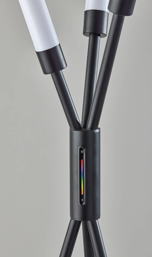 Adesso Collin LED Color Changing 3 Light Floor Lamp