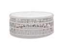 Sunset West Dana Coffee Table with Honed Carrara Marble Top