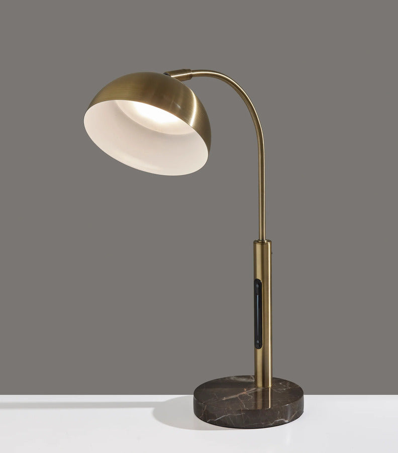 Adesso Bolton LED Desk Lamp With Smart Switch